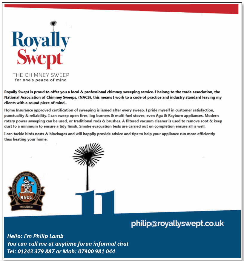 Royally Swept Chimney Sweep